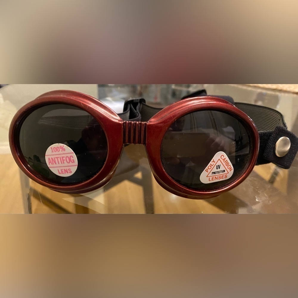 Doggles Originalz for Large Dog Breeds Red/Burgundy